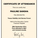 Tissue Viability Certificate